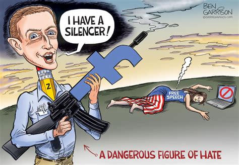 Facebook Censorship Part 2 Grrr Graphics Ben Garrison Cartoon Cdn