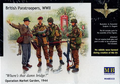 Master Box Ltd 1 35 British Paratroopers WWII Previewed By Scott Van Aken