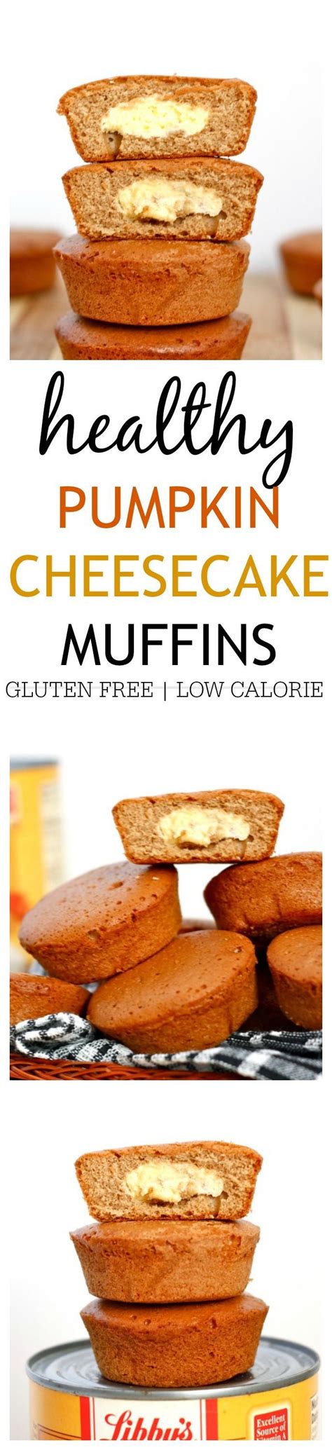 Healthy Pumpkin Cheesecake Muffins Delicious Impressive Yet Super