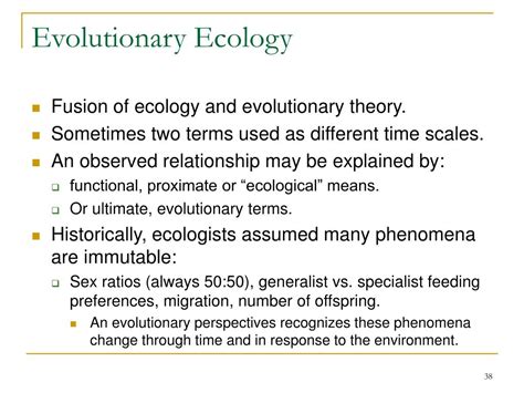 Ppt Lecture 2 Evolution And Ecology Powerpoint Presentation Free