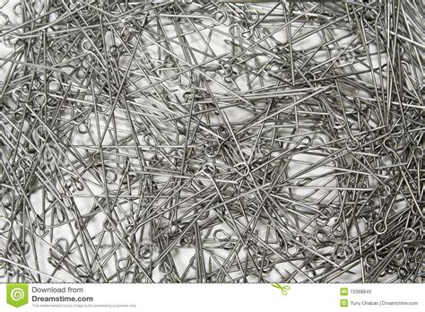 Sewing Pins As Texture Stock Image Image Of Background 13368849