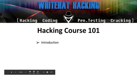 Hacking 101 Introduction Basic Youtube