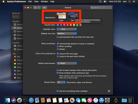 How To Enable Dark Mode On Macos Big Sur Catalina Mojave