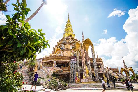 Wat Phra That Pha Sorn Kaew Colourful Mosaic Temple On The Glass