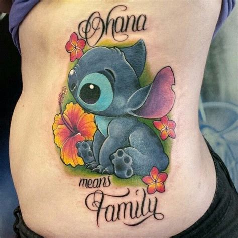 Tatuajes De Stitch Ohana Con Significado 🖤 Lo Mejor De 2021