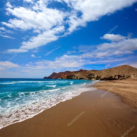 Almeria Playa Del Monsul Beach At Cabo De Gata Stock Photo By Lunamarina