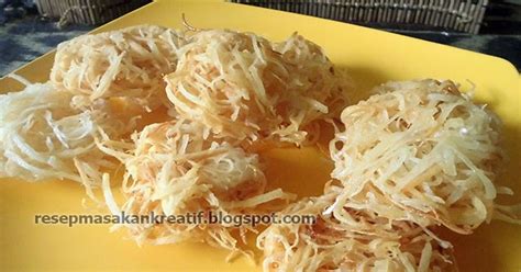 Yuk, berdayakan camilan tradisional khas indonesia ini! Resep Kremes Singkong Cemilan Goreng Asin Renyah - Aneka Resep Masakan Sederhana Kreatif