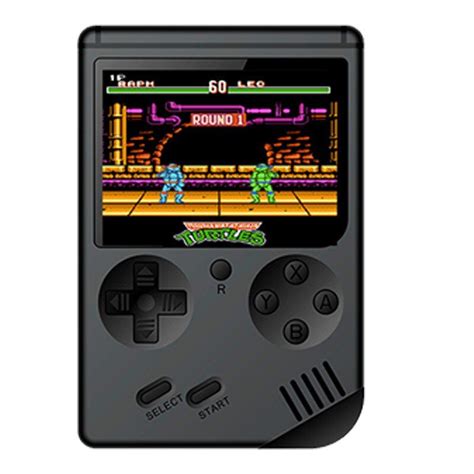 Mini Handheld Game Console Retro Rs 6a 8 Bit Kids Game Player Built In