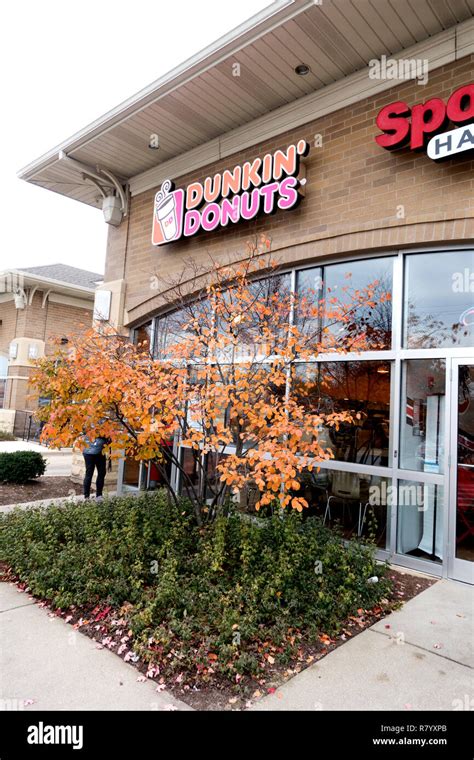 Going For Coffee And Donuts At Dunkin Donuts Exterior Building