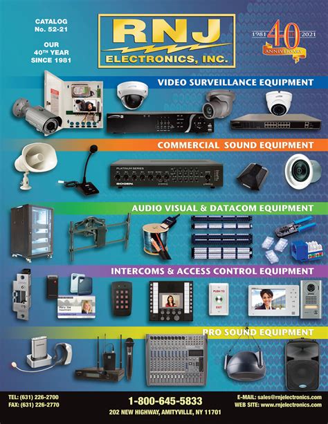 Rnj Electronics Catalog