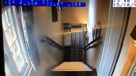 Watch Terrifying Moment Ghost Caught On Cctv Inside Haunted Pub
