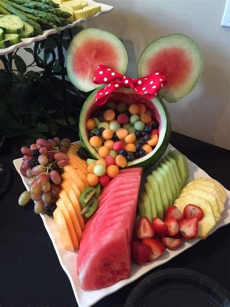 For many of us our first brush with fruit salad was in the form of something that came out of a can. 16 Most Creative Watermelon Fruit Salads - Pretty My Party