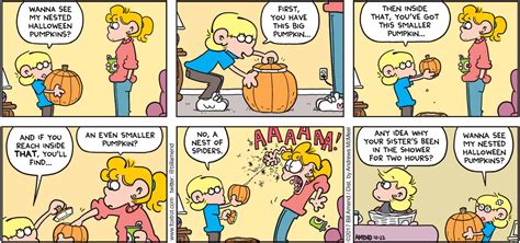 Nested Pumpkins Halloween Comics Foxtrot Comics By Bill Amend