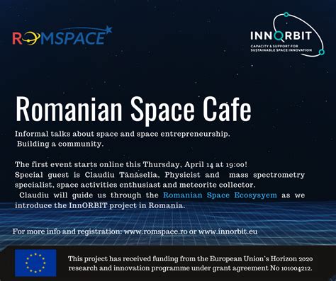 The 1st Romanian Space Cafe Innorbit
