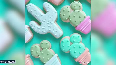 Sugar Cookie Decorating Tutorial ~ Satisfaying Video Youtube