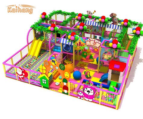 Commercial Grade Colorful Candy Theme Soft Kids Indoor Playground