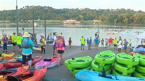 Thousands Gather On The Ohio River For The Return Of Paddlefest