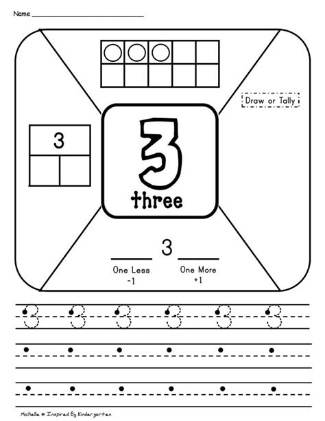 numbers 1 10pdf education math preschool math math