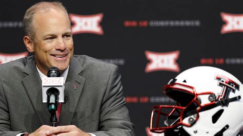 New Texas Tech Head Coach Matt Wells ‘inspired By Success Of Red