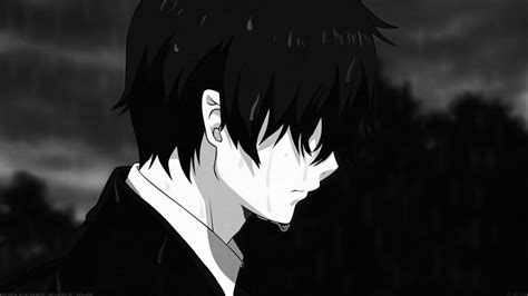 Sendirian Gambar Kartun Cowok Sedih Dan Kecewa Hoodie Sad Anime Boy