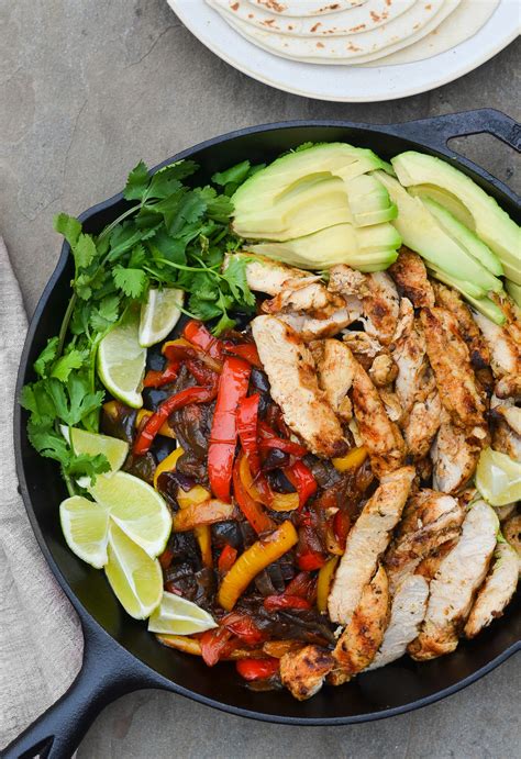 Grilled Chicken Fajitas Once Upon A Chef