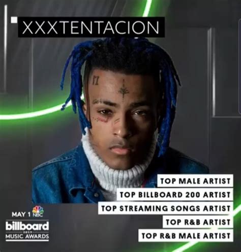 Xxxtentacion номинирован на престижную премию 2019 Billboard Music