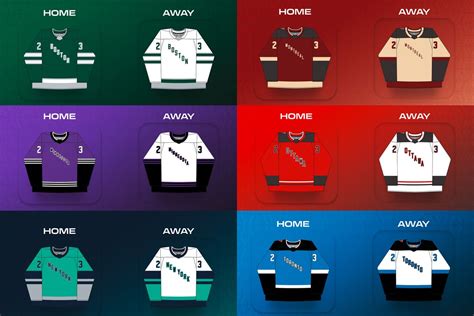 Pwhl Unveils Team Jerseys