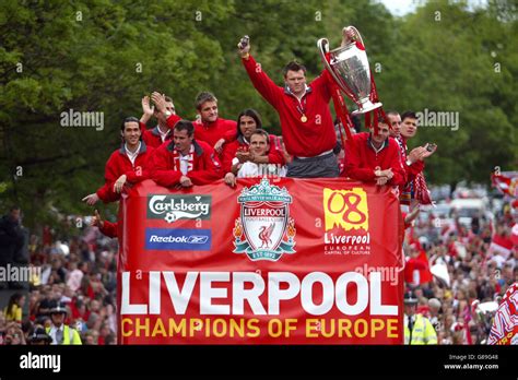 Soccer Uefa Champions League Winners Parade Liverpool Stock Photo