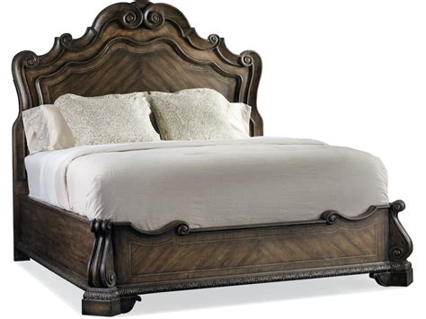 Hooker Furniture Bedroom Chatelet King Upholstered Panel Bed 5450 90866