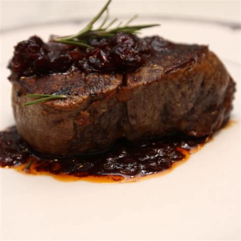 And, it couldn't be simpler to make. Pan-Seared Filet Mignon (Beef Tenderloin) with Shiraz Sauce