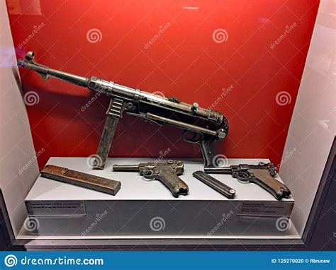 Mp40 German Submachine Gun World War Ii Era Stock Photography