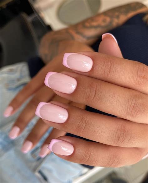 40 French Pink Tip Nails To Try For Your Next Manicure