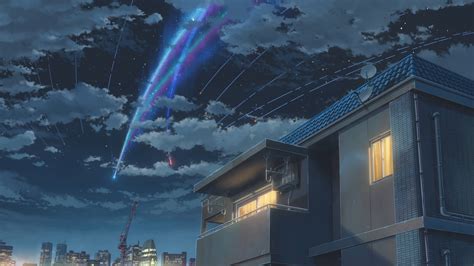 480x800 Resolution Gray House Digital Art Makoto Shinkai Kimi No