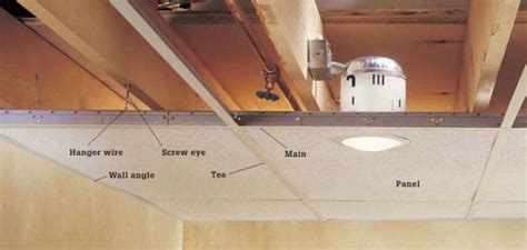 The low cost and easy installation of these systems makes them a convenient choice for diy homeowners. How to Install a Suspended Ceiling | Home Improvement and ...