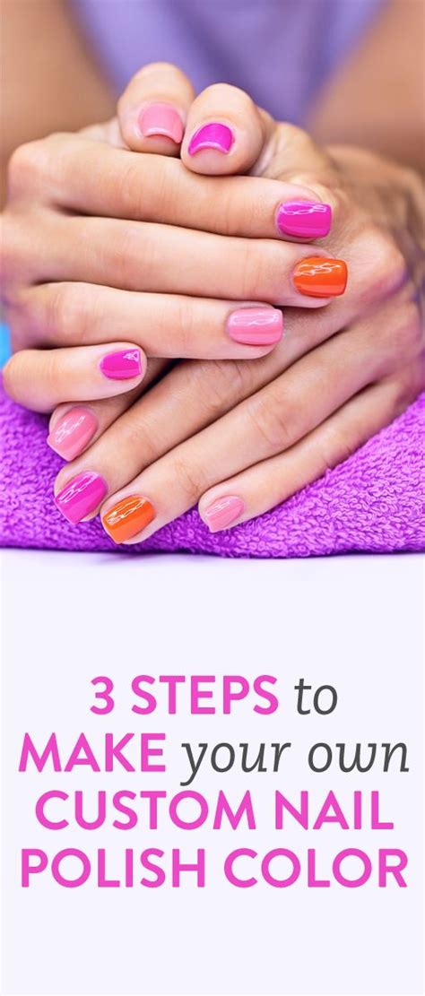 Please check out my website here. Make Your Own Custom Nail Polish Colors With These | Gel nails at home, Gel nails, Cute nails