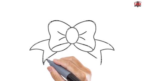 How To Draw A Hair Bow Easy Drawing Step By Step Tutorials For Kids