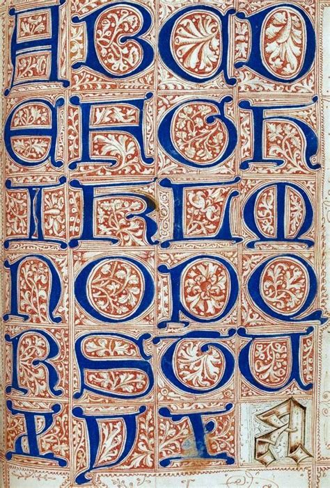 17 Best Images About Medieval Calligraphy On Pinterest Typography
