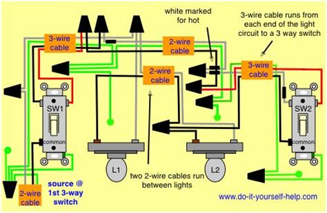 Wiring Recessed Lights In Series With Threeway Way And 4 Way Wiring
