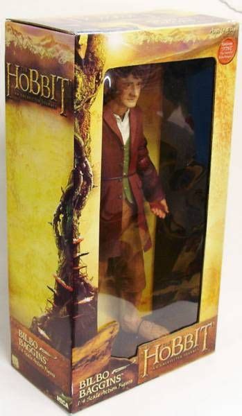 The Hobbit Bilbo Baggins 14 Scale Action Figure Neca