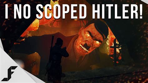 I No Scoped Hitler Zombie Army Trilogy Gameplay Youtube