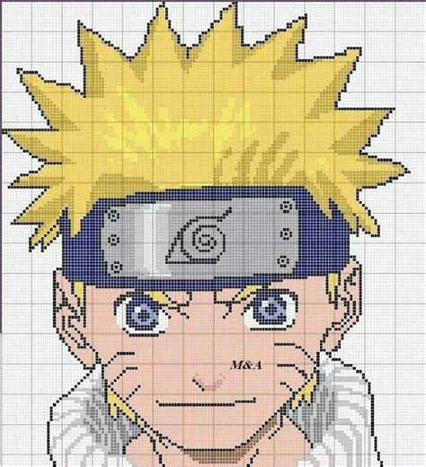 Naruto Minecraft Pixel Art