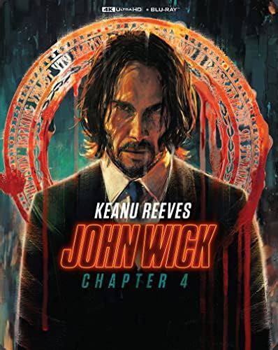 John Wick Chapters Trilogy K Uhd Digital Hd Discs Keanu Reeves New Asa College