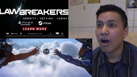 LAWBREAKERS | PS4 Reveal Trailer Reaction | DONATE - YouTube