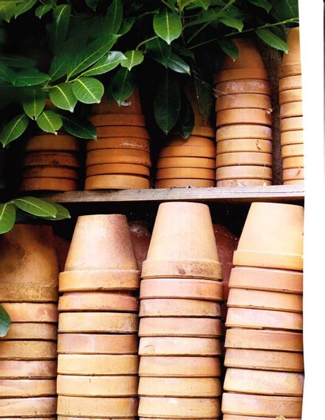 One Of Our Most Favorite Pictures Of Terracotta Pots Stacked