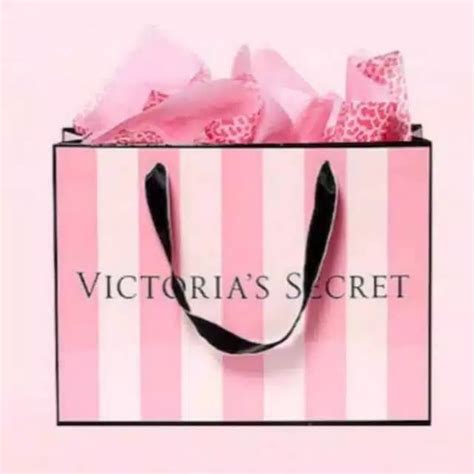 Jual Victorias Victoria Secret Paper Bag M Size 28 X 228 X 128 Cm