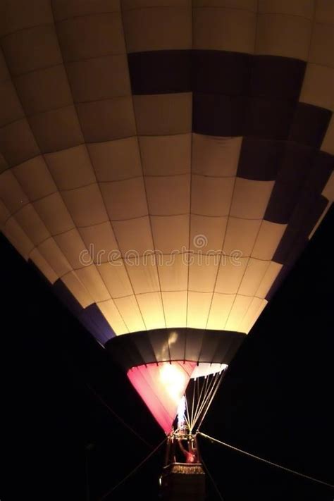 Hot Air Balloon In The Evening Sky Editorial Photography Image Of
