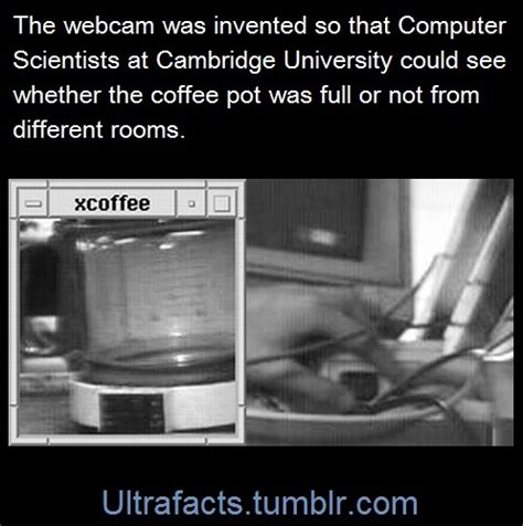 Mhalachaiultrafacts“the Trojan Room Coffee Pot Was The Inspiration For The Worlds First