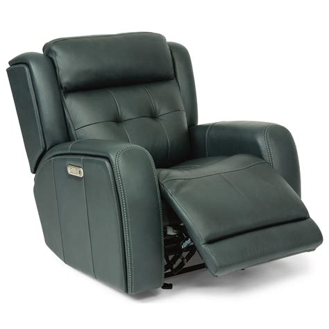Flexsteel Latitudes Grant Transitional Power Glider Recliner With