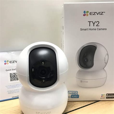 Camera 2Mp IP WIFI EZVIZ TY2 SMART HOME 1080P FULL HD Có Cổng Lan