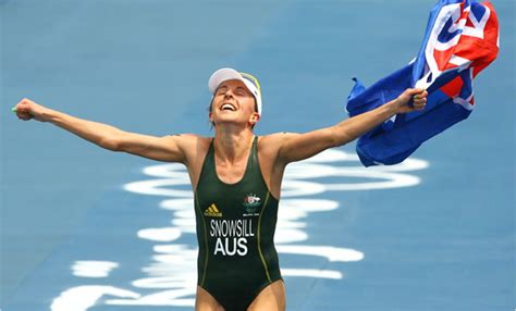 Snowsill Gives Australia Its First Triathlon Gold Medal The New York